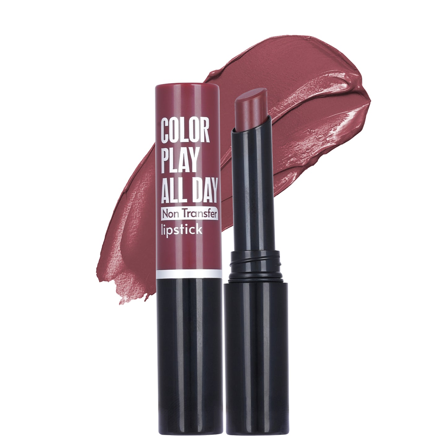 Color Play All Day Non Transfer Lipstick I Waterproof I Long Lasting I 2gm