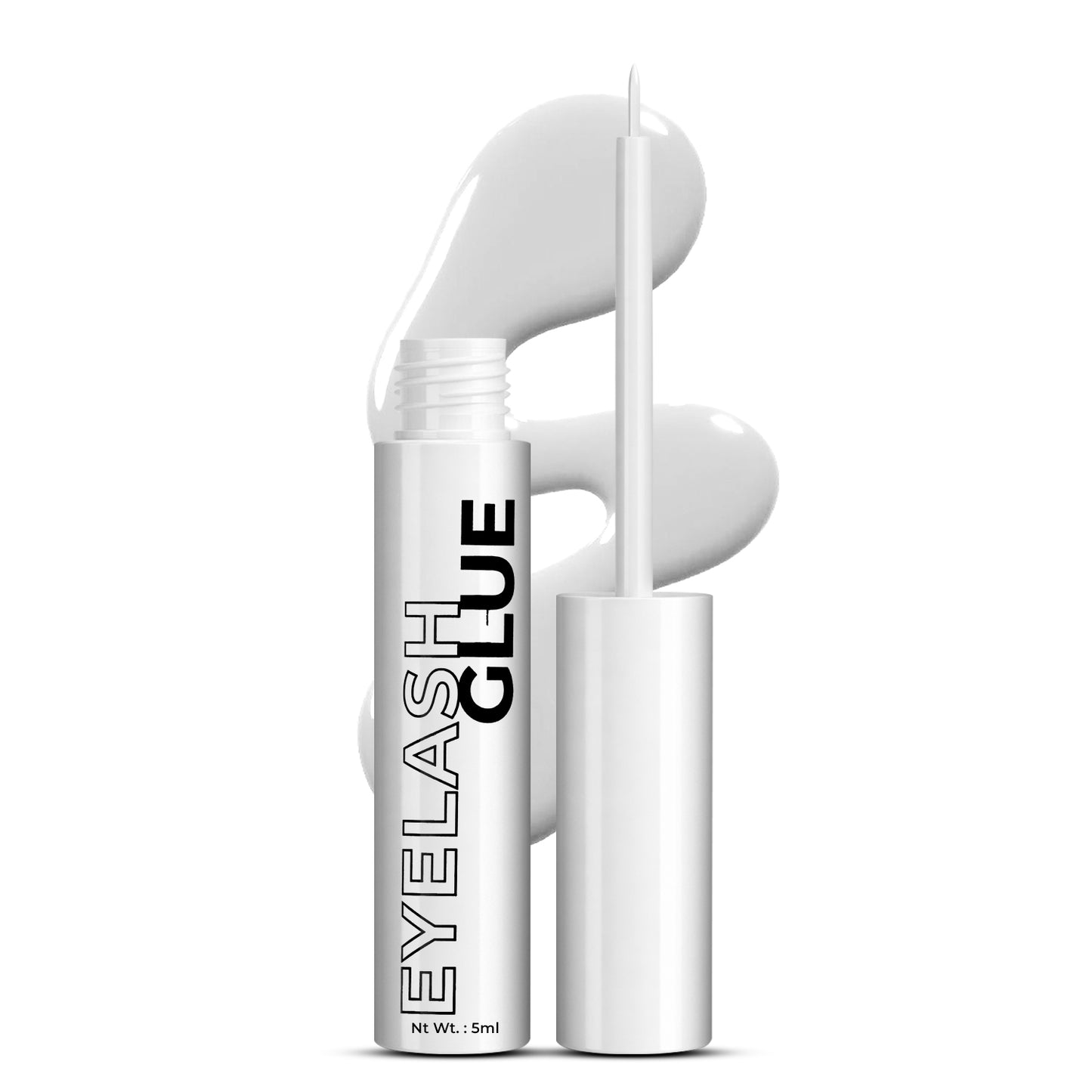 Eyelash Glue – Long Lasting, Strong Hold, Waterproof, Quick Dry Formula (5ml)