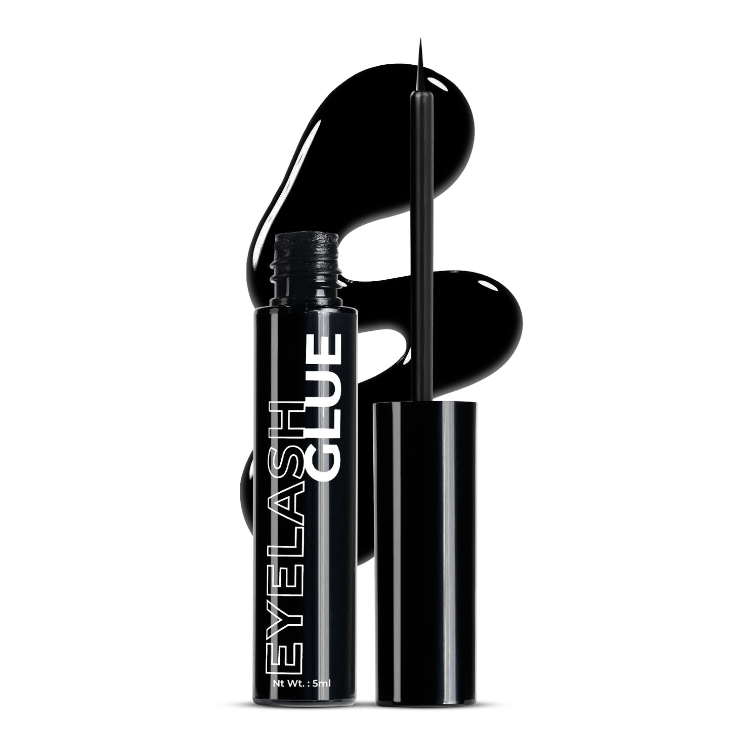 Eyelash Glue – Long Lasting, Strong Hold, Waterproof, Quick Dry Formula (5ml)