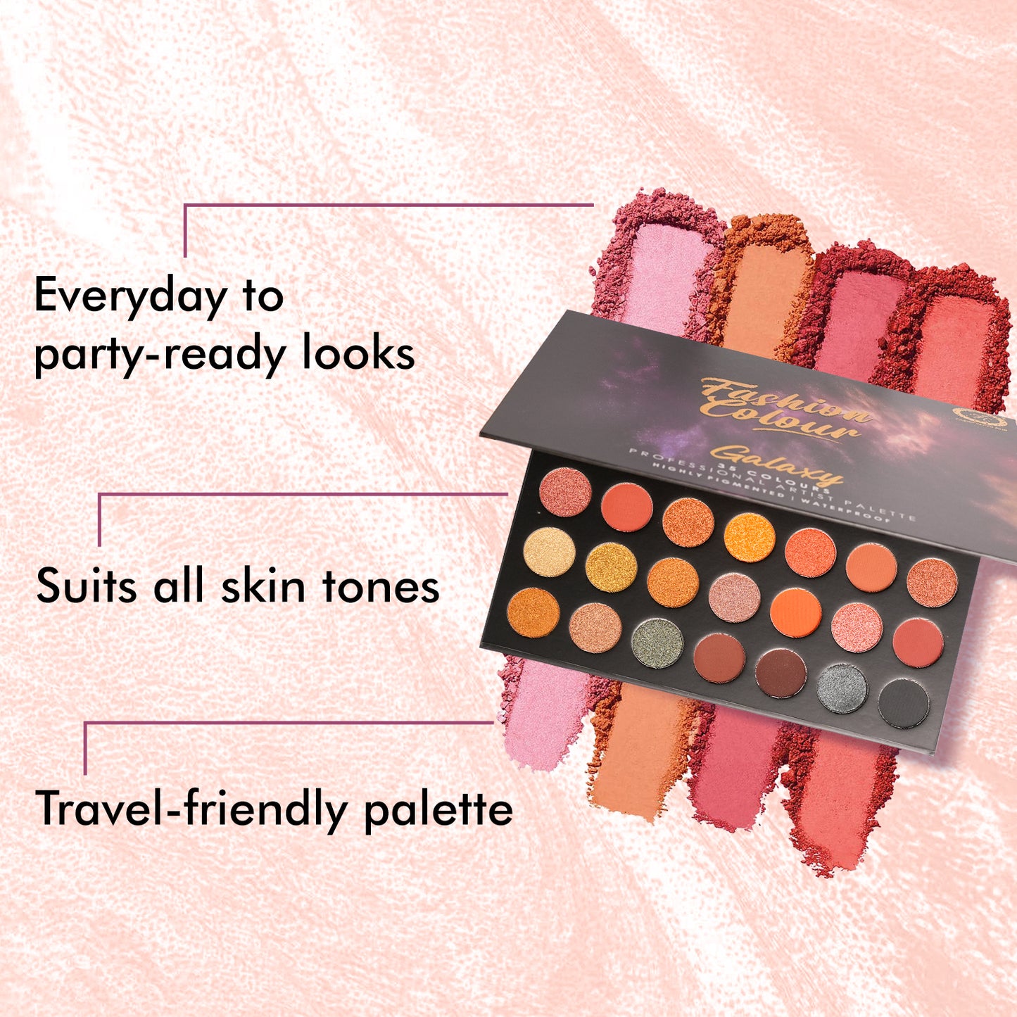 Platinum 35 Colours Professional Eyeshadow Palette
