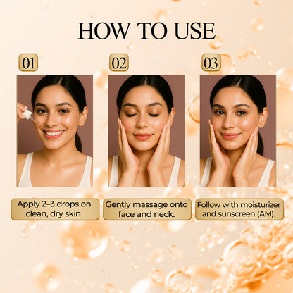 Vitamin C 10% + Niacinamide 2% | Radiance Serum