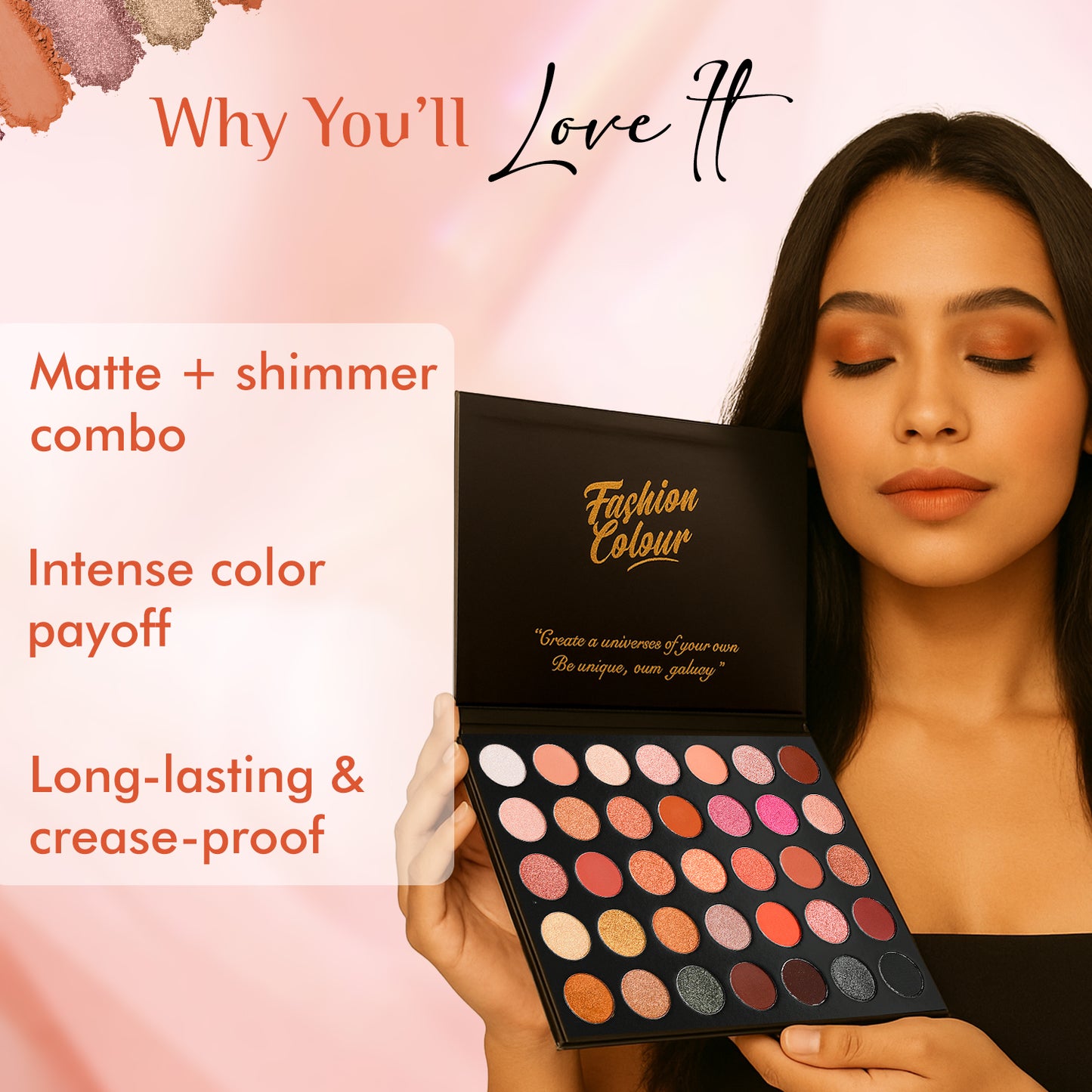 Platinum 35 Colours Professional Eyeshadow Palette