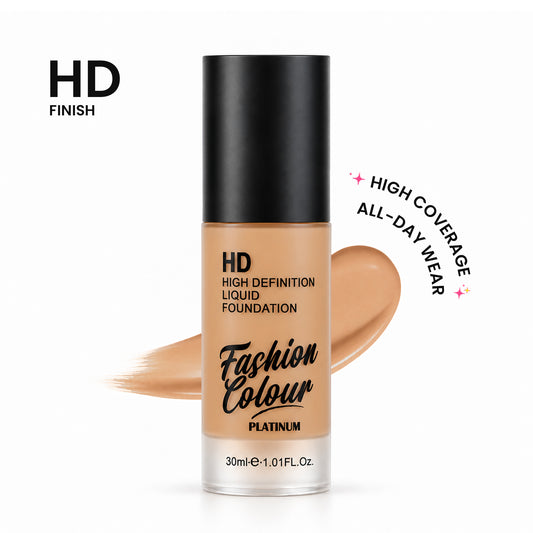Hd Foundation, Waterproof, Long Lasting