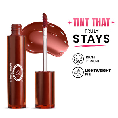 Sugabae Lip Tint | Long-Lasting Natural Lip & Cheek Tint | Lightweight, Smudge-Proof & Hydrating Formula | Soft Matte Finish | Moisturizing Lip Stain for All Skin Tones – 1.5g