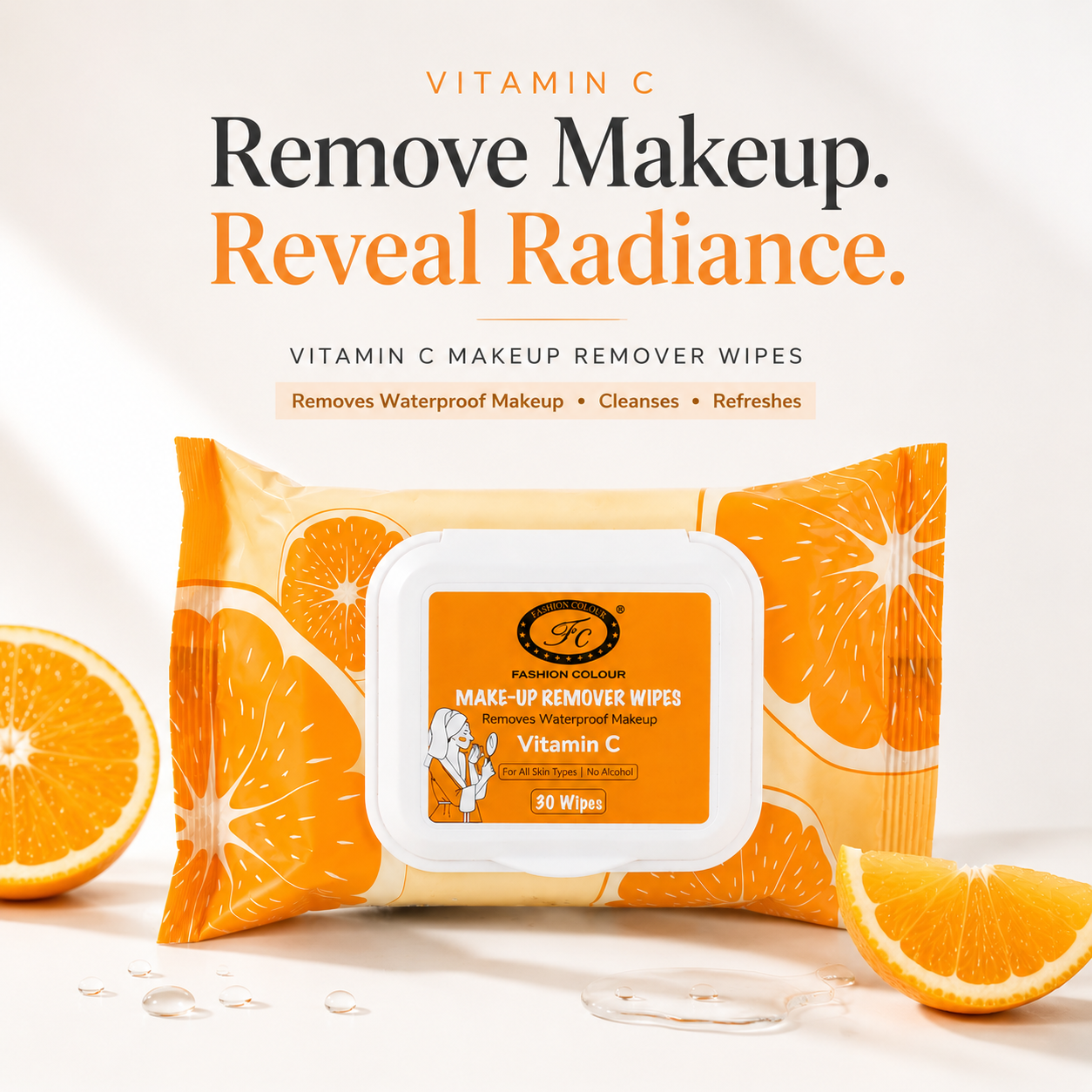 Vitamin C Makeup Remover Wipes
