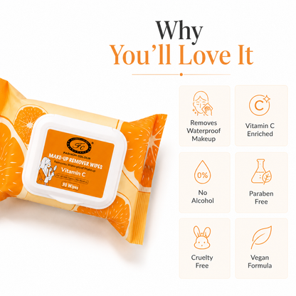 Vitamin C Makeup Remover Wipes