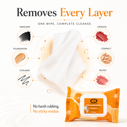 Vitamin C Makeup Remover Wipes