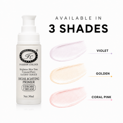 Highlighting Primer, Brightens Skin Tone, Conceal Pores, 30ml