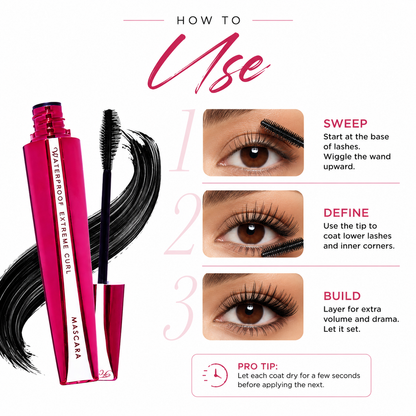 Waterproof Mascara Double Effect