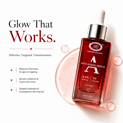 Anti-Ageing Face Serum with 0.2% Retinol & 1% Peptides