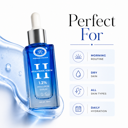 Hyaluronic Serum 1.2% | Hydrating Face Serum