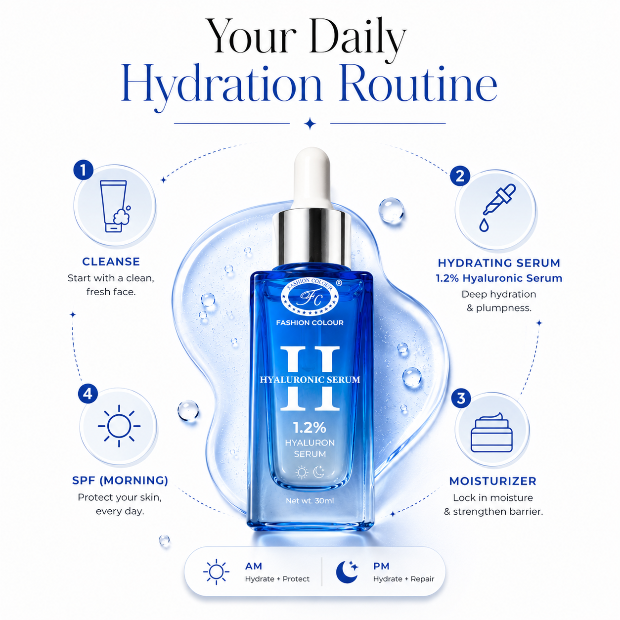 Hyaluronic Serum 1.2% | Hydrating Face Serum