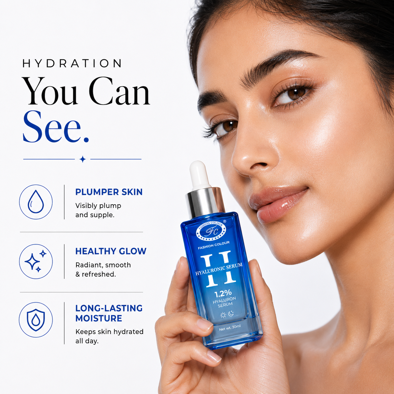 Hyaluronic Serum 1.2% | Hydrating Face Serum