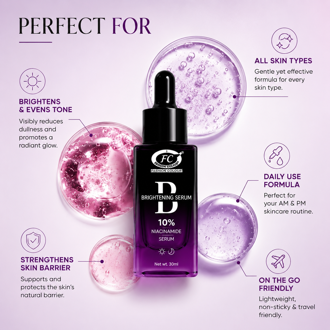 Brightening Face Serum with 10% Niacinamide