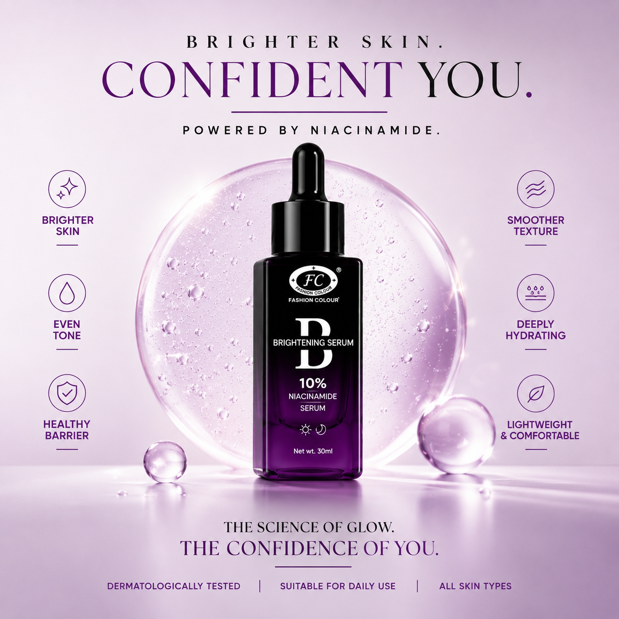 Brightening Face Serum with 10% Niacinamide