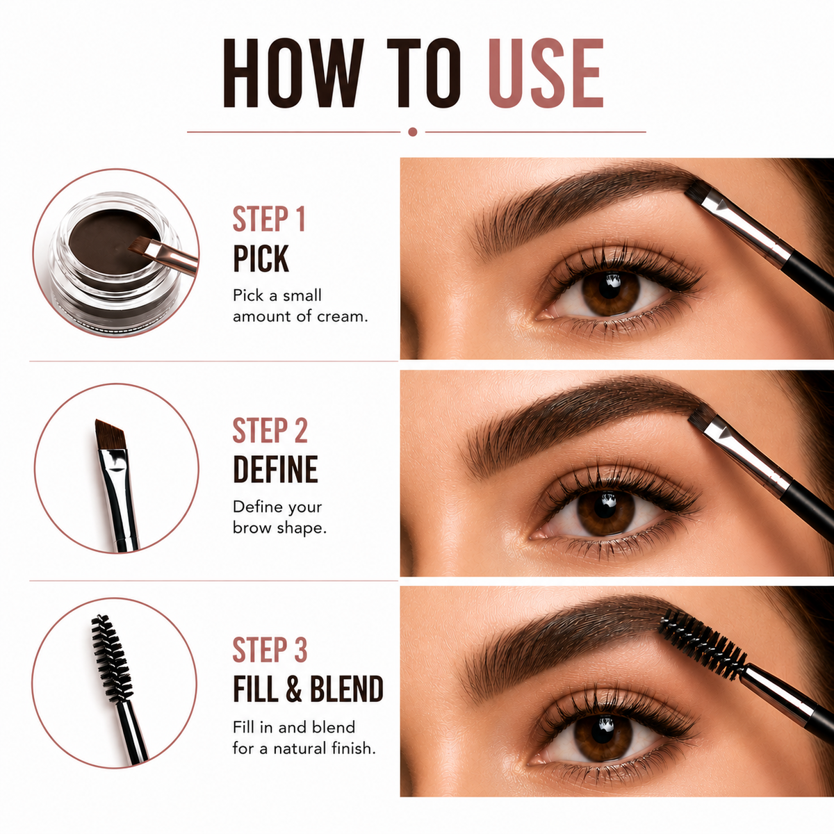 Platinum Brow Pomade Eyebrow, 8G