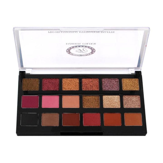 Fashion Colour Pro Hd Eyeshadow Palette 18 Shades