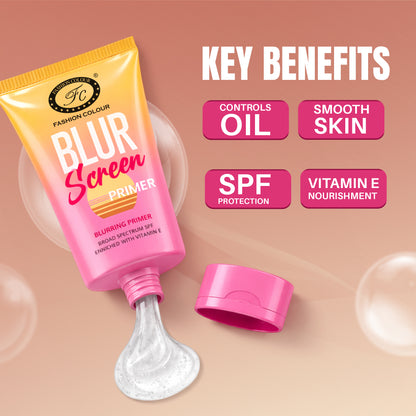Blur Screen Primer | Broad Spectrum SPF | Enriched With Vitamin E
