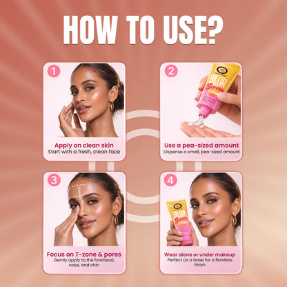 Blur Screen Primer | Broad Spectrum SPF | Enriched With Vitamin E