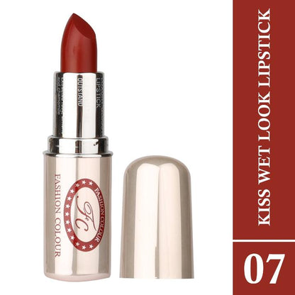 Fashion Colour Luxury Wet Look Lipstick Long Lasting, 3.8GM