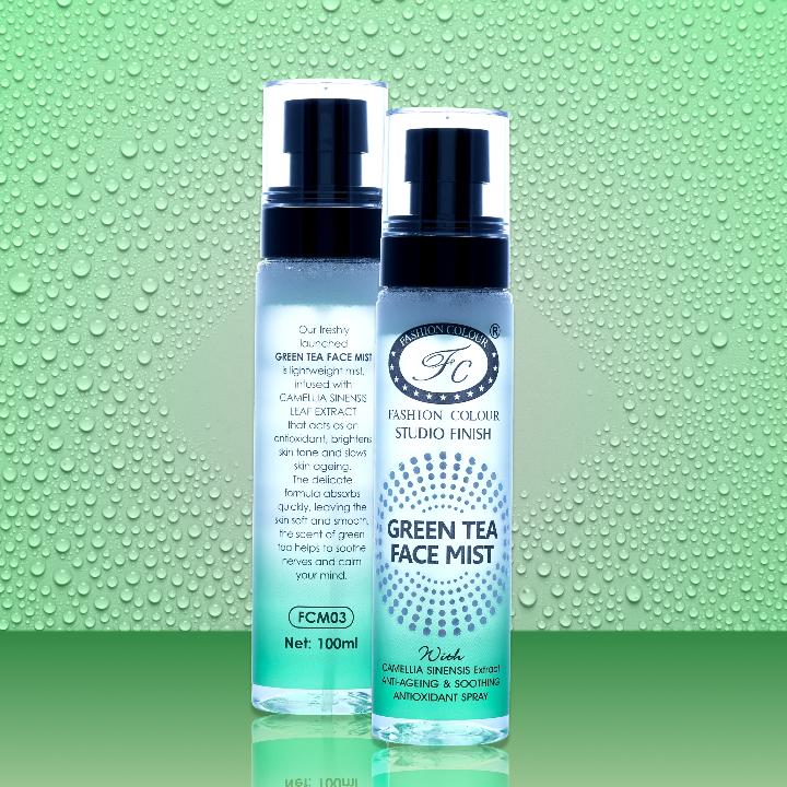 Studio Finish Green Tea Face Mist, Anti- Ageing & Soothing II Antioxidant Spray, 100ml