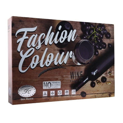 Fashion Colour Wine Facial Kit