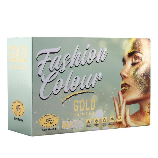 Fashion Colour Gold Facial Kit ( Pack Of 4) 50G*4