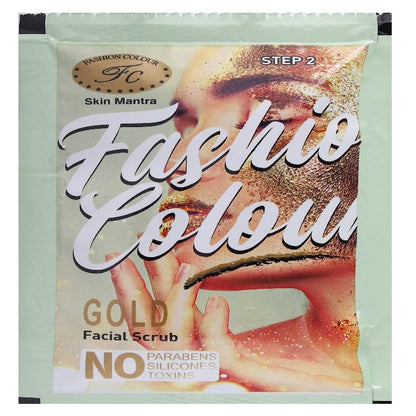 Fashion Colour Gold Facial Kit ( Pack Of 4) 50G*4