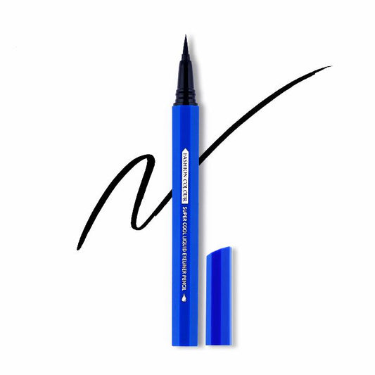 Super Cool Liquid Eyeliner Pencil | 0.1 Smooth A Perfect Sketch | Waterproof & Long-Lasting | Cool Black