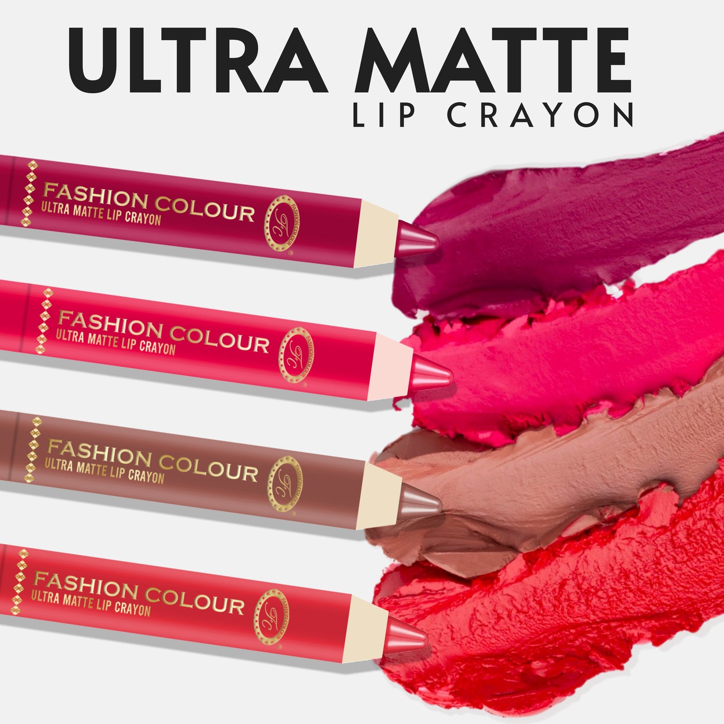 Fashion Colour Lip Crayon, Waterproof, Long Lasting