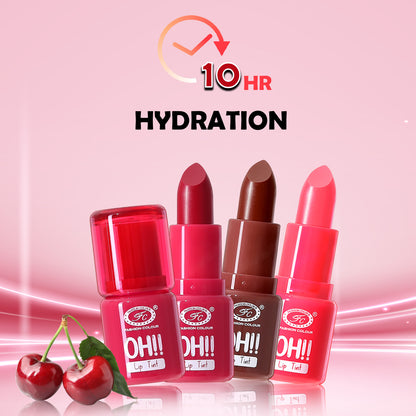 Fashion Colour Oh Lip Tint | Velvet Touch Hydra Lips | 10hrs of Hydration | Non-Sticky Formula | Tinted Lip Balm