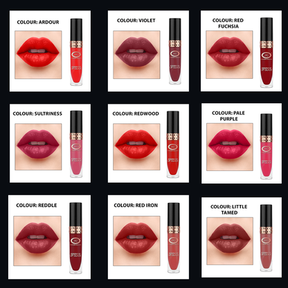 Fashion Colour Kissproof Lip Glaze, Liquid Lipstick ,7Gm