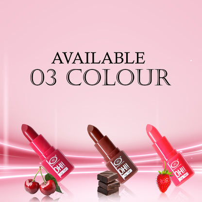 Fashion Colour Oh Lip Tint | Velvet Touch Hydra Lips | 10hrs of Hydration | Non-Sticky Formula | Tinted Lip Balm