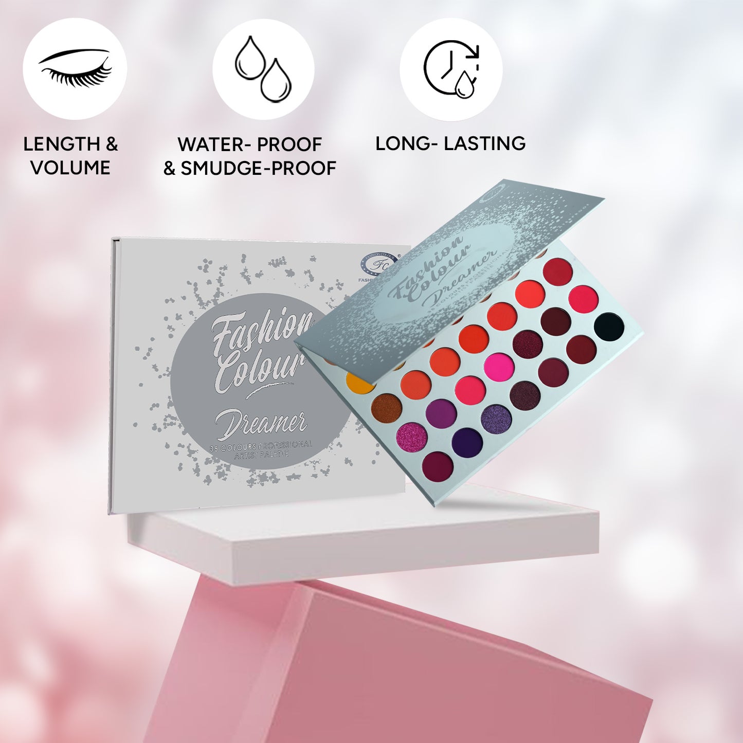 Platinum 35 Colours Professional Eyeshadow Palette