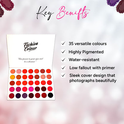 Platinum 35 Colours Professional Eyeshadow Palette