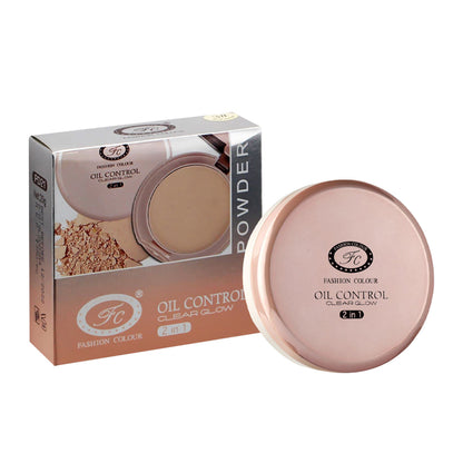 Fashion Colour 2-In-1 Face Powder