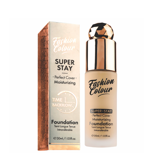 FASHION COLOUR SUPER STAY MOISTURIZING FOUNDATION