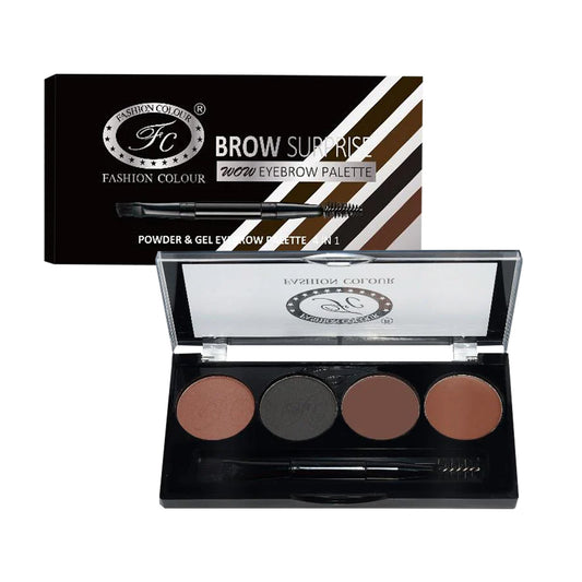 4 IN 1 POWDER & GEL EYEBROW PALETTE, 8GM