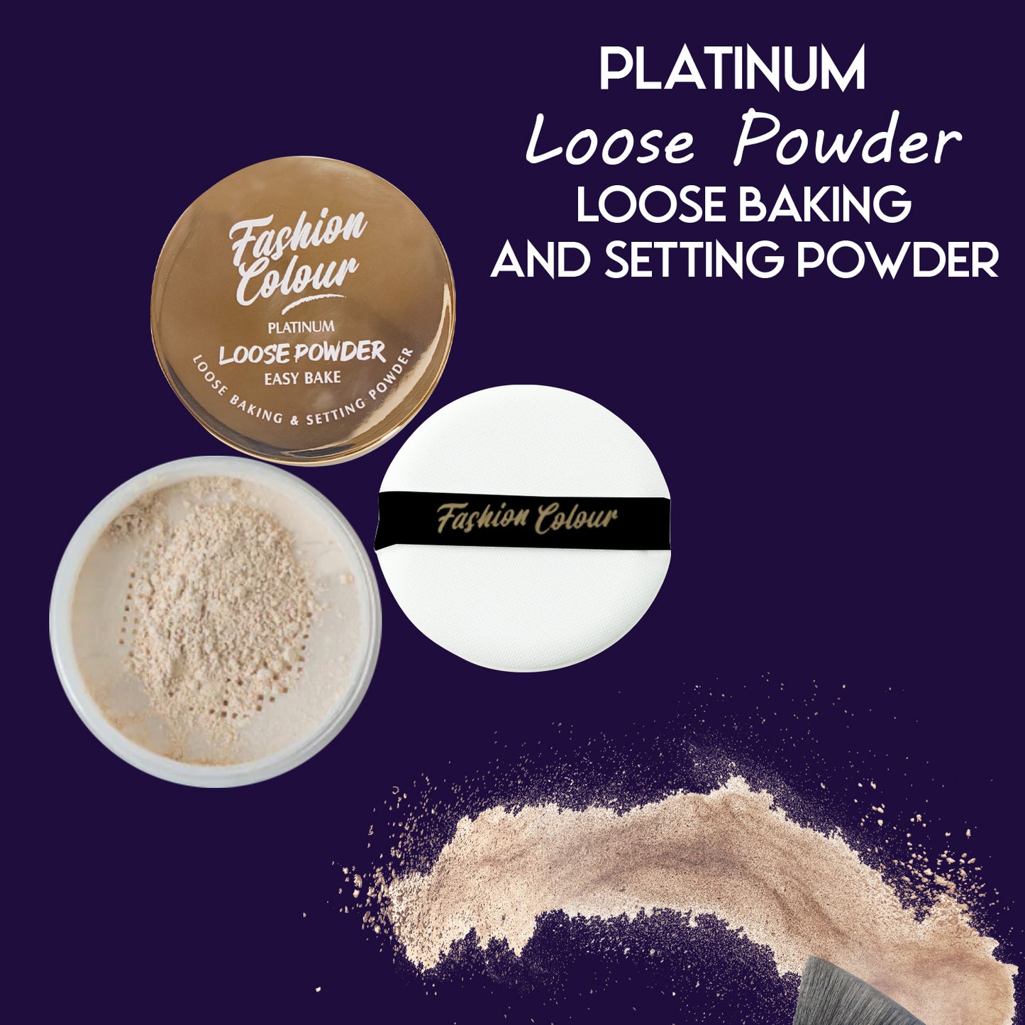 Platinum Loose Powder - Loose Baking And Setting Powder