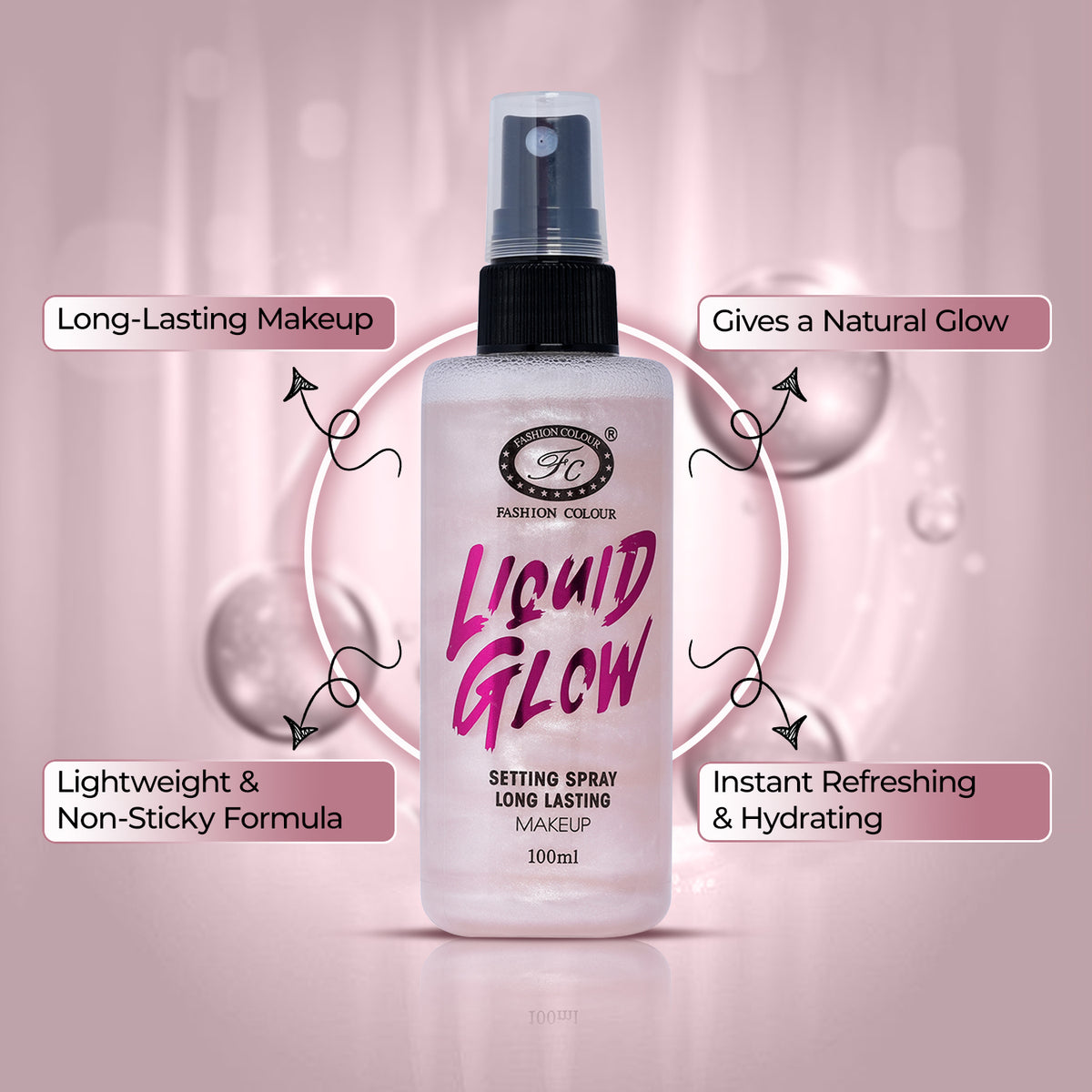 Liquid Glow Makeup Setting Spray