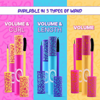 Lash Line Beauty Volume & Length 2 in 1 Mascara & Eyeliner (7gm+6ml)