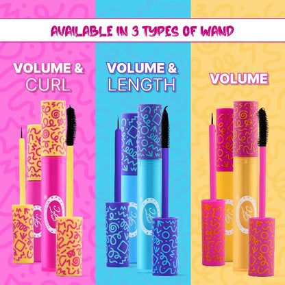 Lash Line Beauty Volume 2 in 1 Mascara & Eyeliner (7gm+6ml)