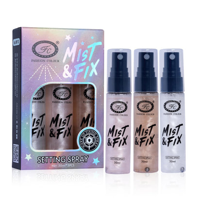 Fashion Colour Mist & Fix Setting Spray (PACK OF 3)