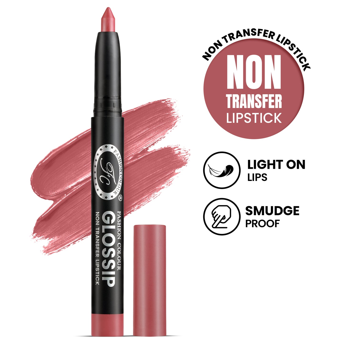 Glossip No Transfer Lipstick, 1.55gm