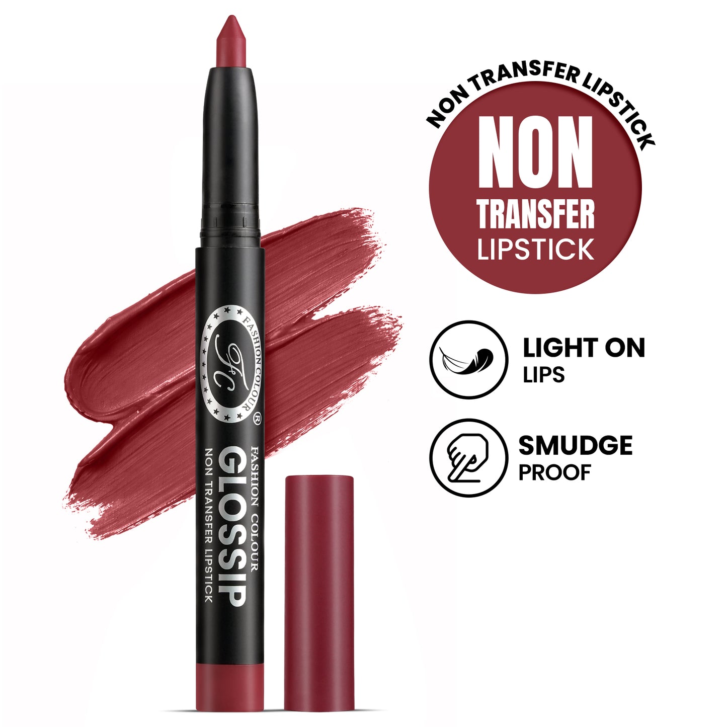 Glossip No Transfer Lipstick, 1.55gm