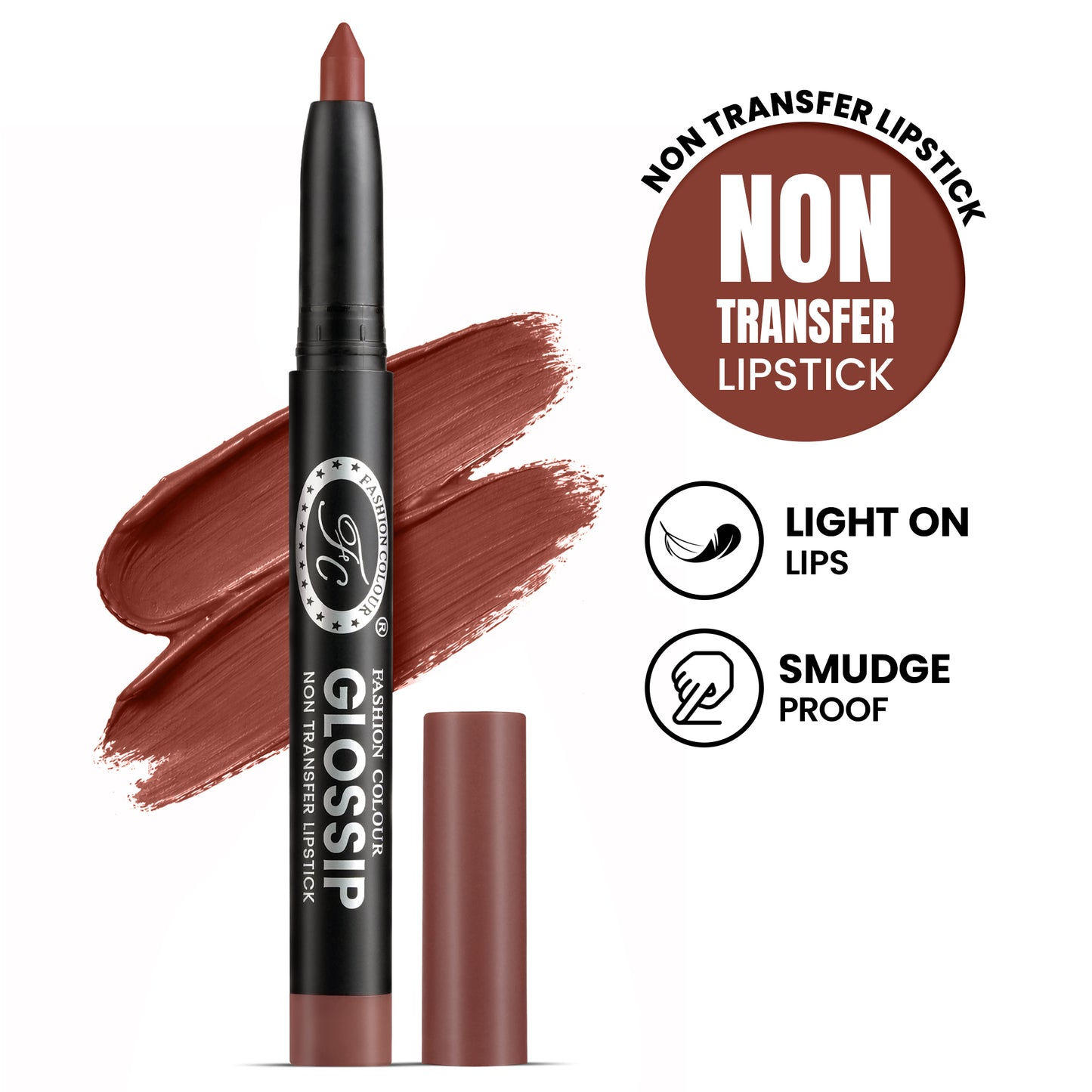 Glossip No Transfer Lipstick, 1.55gm