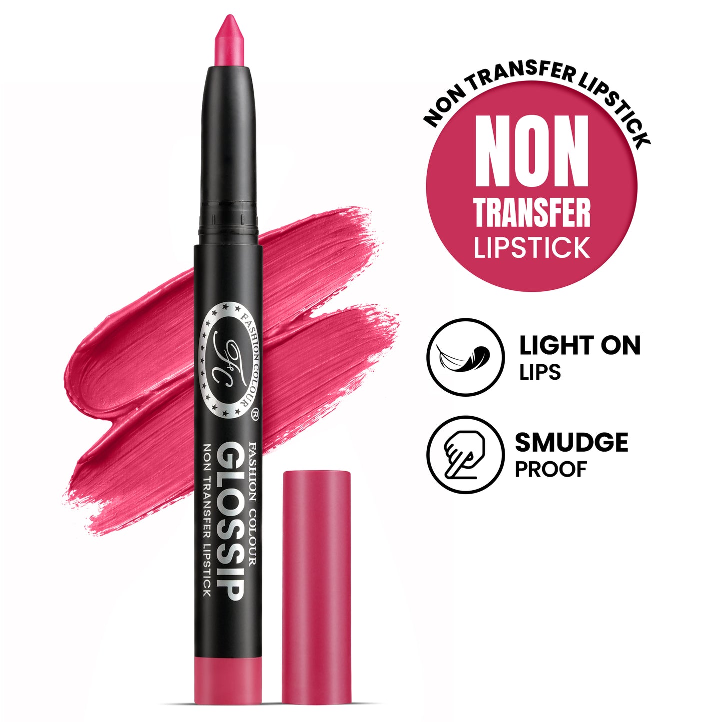 Glossip No Transfer Lipstick, 1.55gm