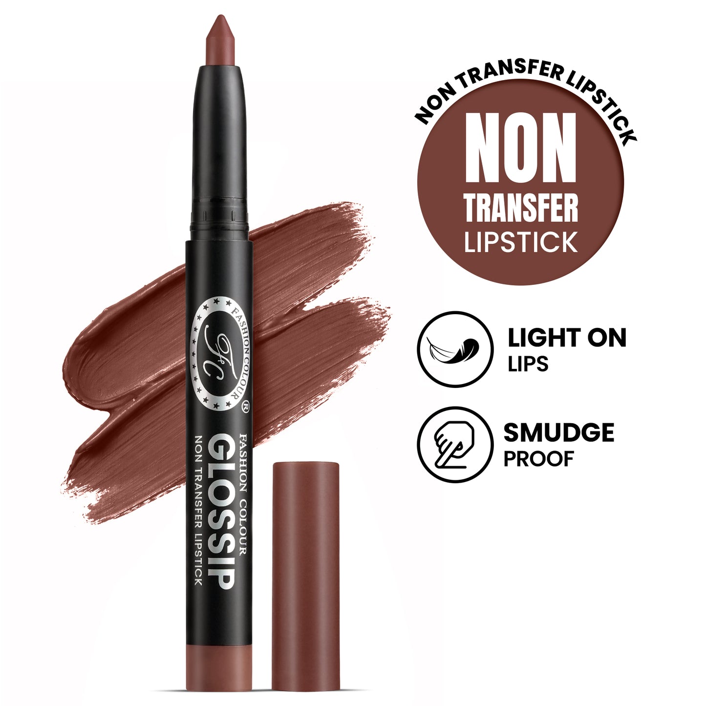 Glossip No Transfer Lipstick, 1.55gm