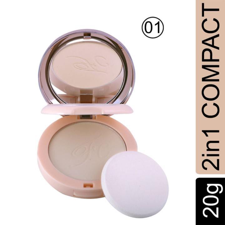 Fashion Colour Nude Makeover 2 In 1 Face Powder