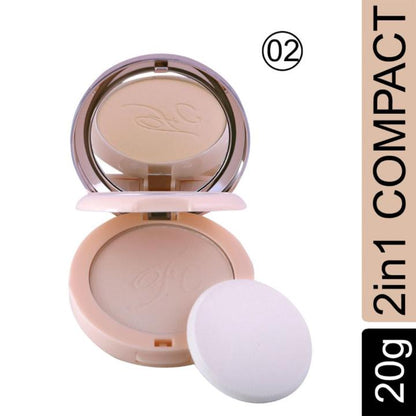 Fashion Colour Nude Makeover 2 In 1 Face Powder